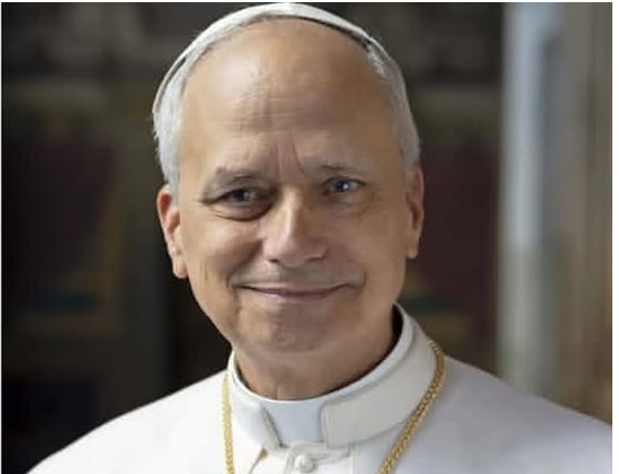 Papa Leão XIV foto pormenor