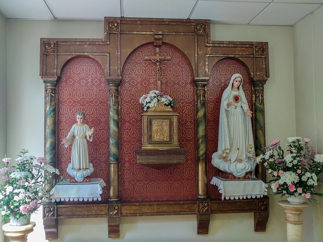 interior capela das aparições